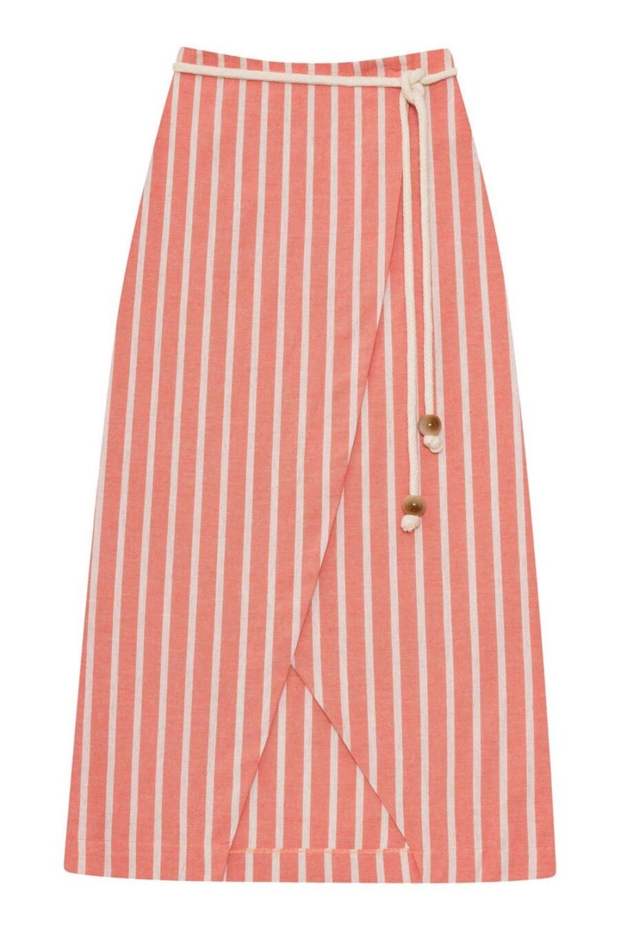 "Heartfelt Stripes" Midi Skirt by Lez a Lez